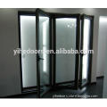 Aluminum alloy fame low-e glass interior folding doors